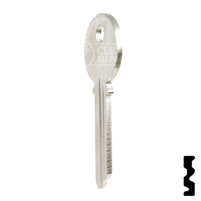 Uncut Key Blank | Yale | 998YE Office Furniture-Mailbox Key Ilco