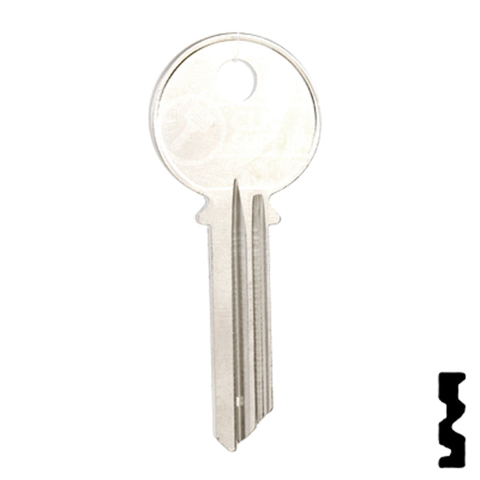 Uncut Key Blank | Yale | 998YE Office Furniture-Mailbox Key Ilco