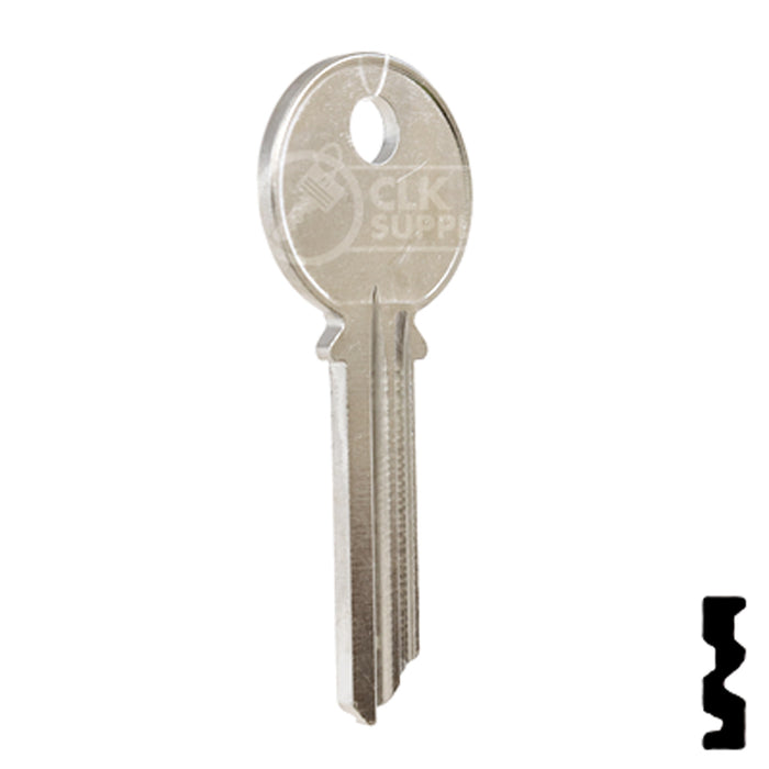 Uncut Key Blank | Yale | 998YE Office Furniture-Mailbox Key Ilco