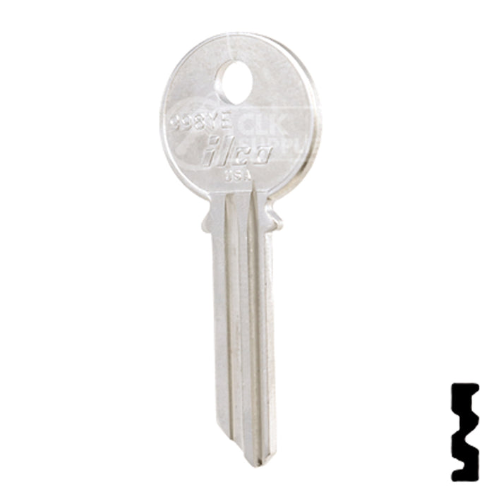 Uncut Key Blank | Yale | 998YE Office Furniture-Mailbox Key Ilco