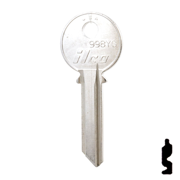 Uncut Key Blank | Yale | 998YG Office Furniture-Mailbox Key Ilco