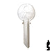Uncut Key Blank | Yale | 998YG Office Furniture-Mailbox Key Ilco