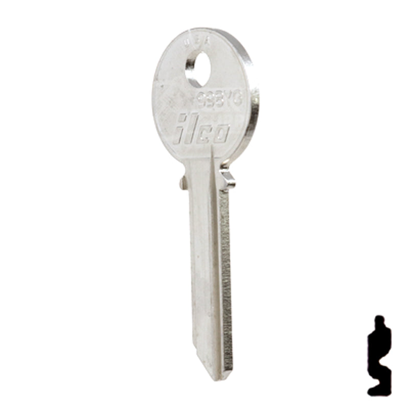 Uncut Key Blank | Yale | 998YG Office Furniture-Mailbox Key Ilco