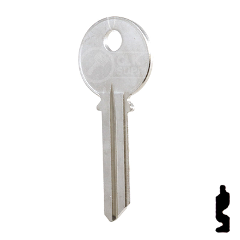 Uncut Key Blank | Yale | 998YG Office Furniture-Mailbox Key Ilco