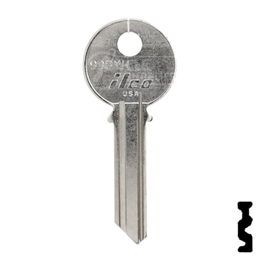 Uncut Key Blank | Yale | 998YH Office Furniture-Mailbox Key Ilco