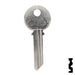 Uncut Key Blank | Yale | 998YH Office Furniture-Mailbox Key Ilco