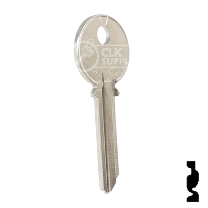 Uncut Key Blank | Yale | 998ZA Office Furniture-Mailbox Key Ilco