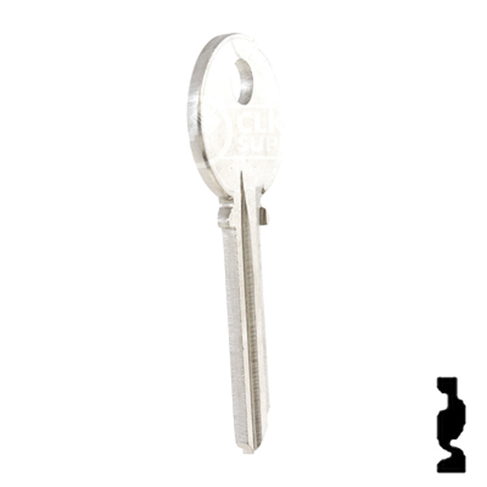 Uncut Key Blank | Yale | 998ZA Office Furniture-Mailbox Key Ilco