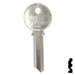 Uncut Key Blank | Yale | 998ZB Office Furniture-Mailbox Key Ilco