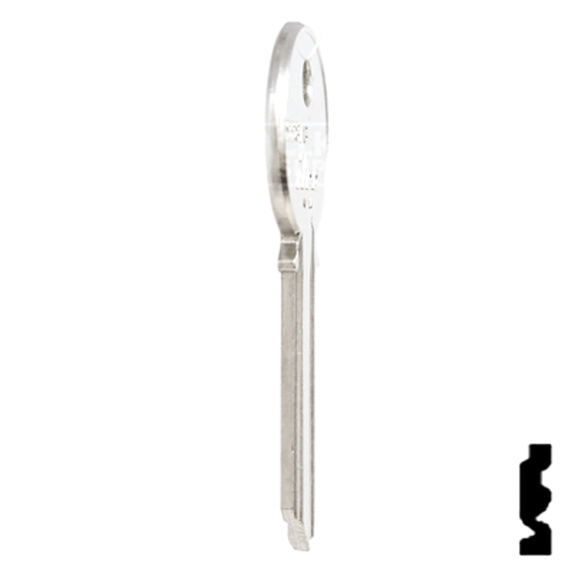 Uncut Key Blank | Yale | 998ZB Office Furniture-Mailbox Key Ilco