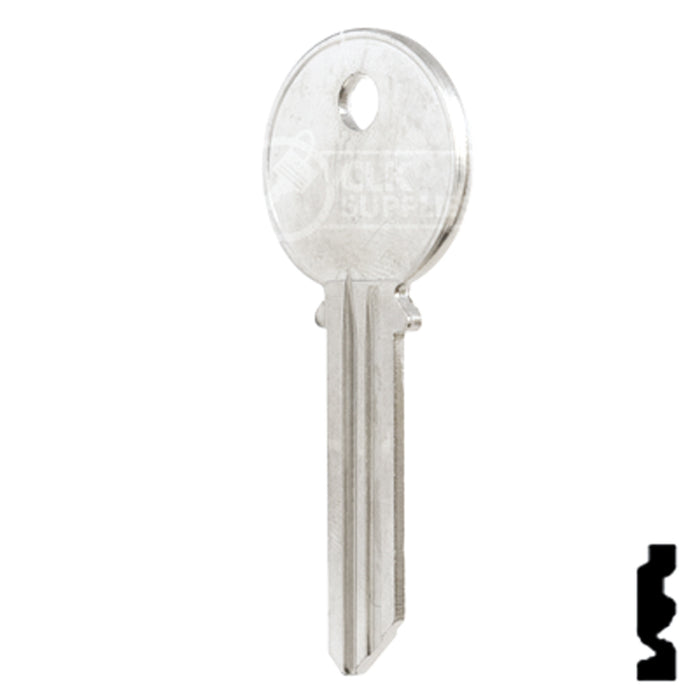 Uncut Key Blank | Yale | 998ZB Office Furniture-Mailbox Key Ilco