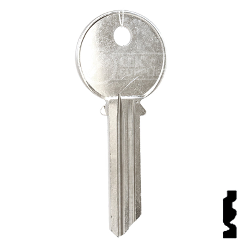 Uncut Key Blank | Yale | 998ZB Office Furniture-Mailbox Key Ilco
