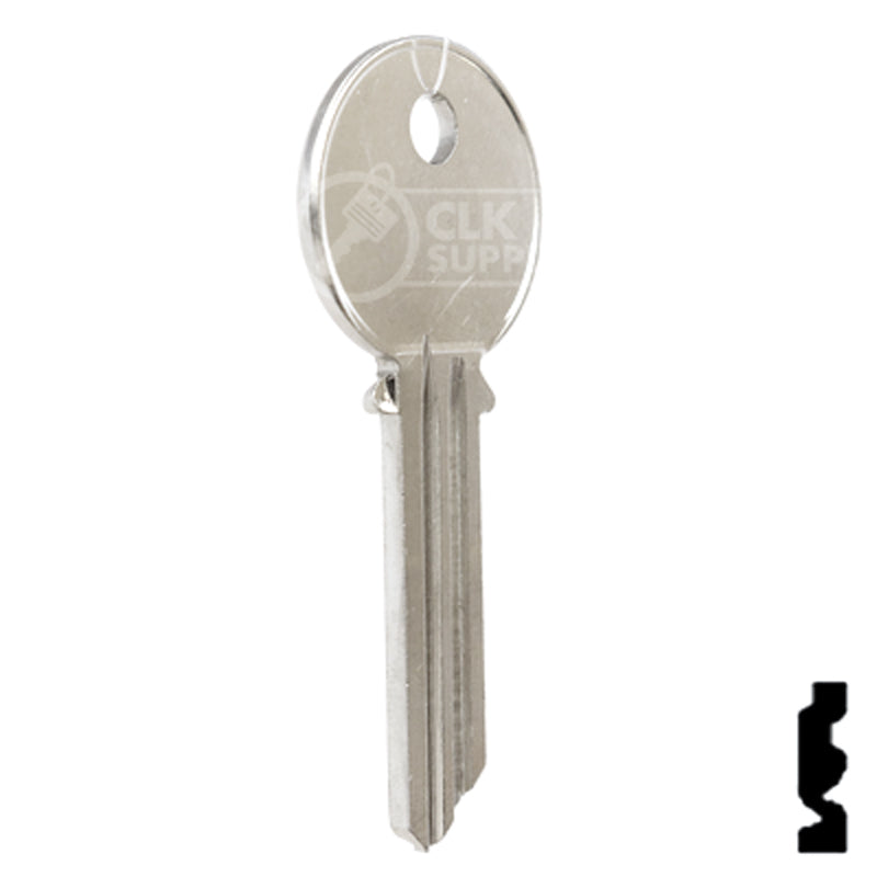 Uncut Key Blank | Yale | 998ZB Office Furniture-Mailbox Key Ilco