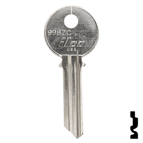 Uncut Key Blank | Yale | 998ZC