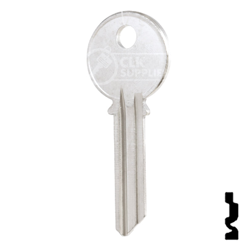 Uncut Key Blank | Yale | 998ZC Office Furniture-Mailbox Key Ilco