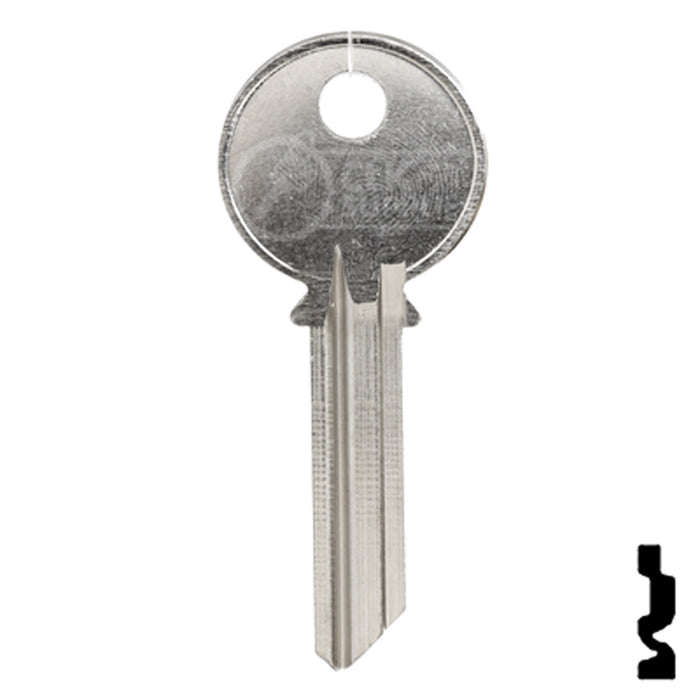 Uncut Key Blank | Yale | 998ZC Office Furniture-Mailbox Key Ilco