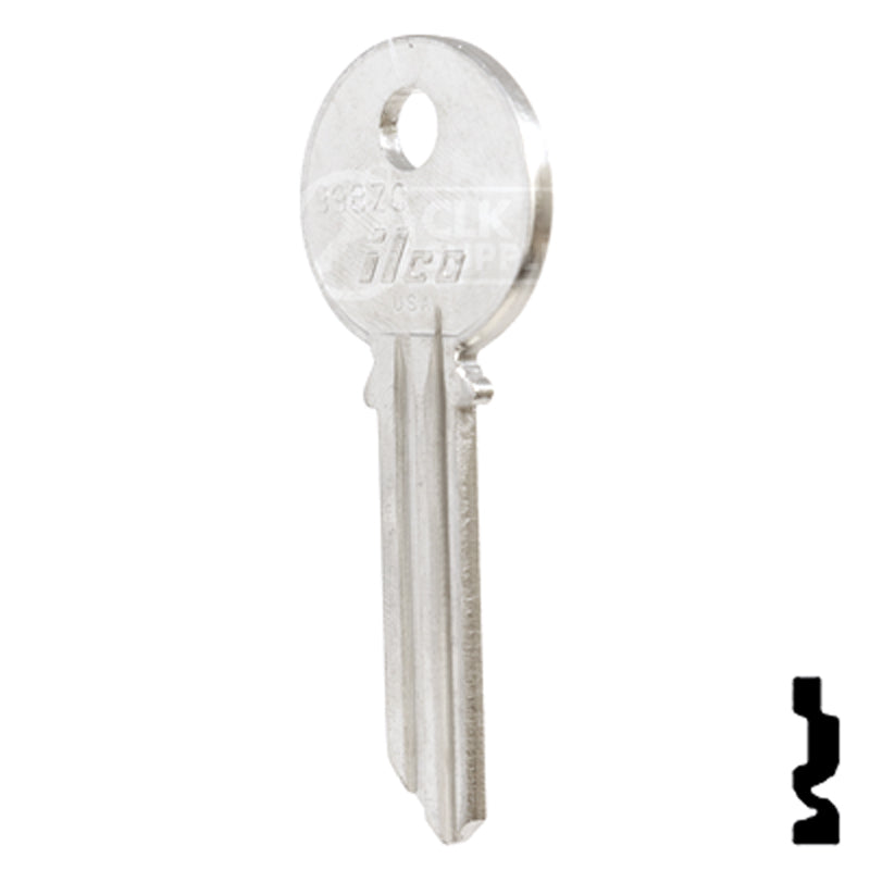 Uncut Key Blank | Yale | 998ZC Office Furniture-Mailbox Key Ilco