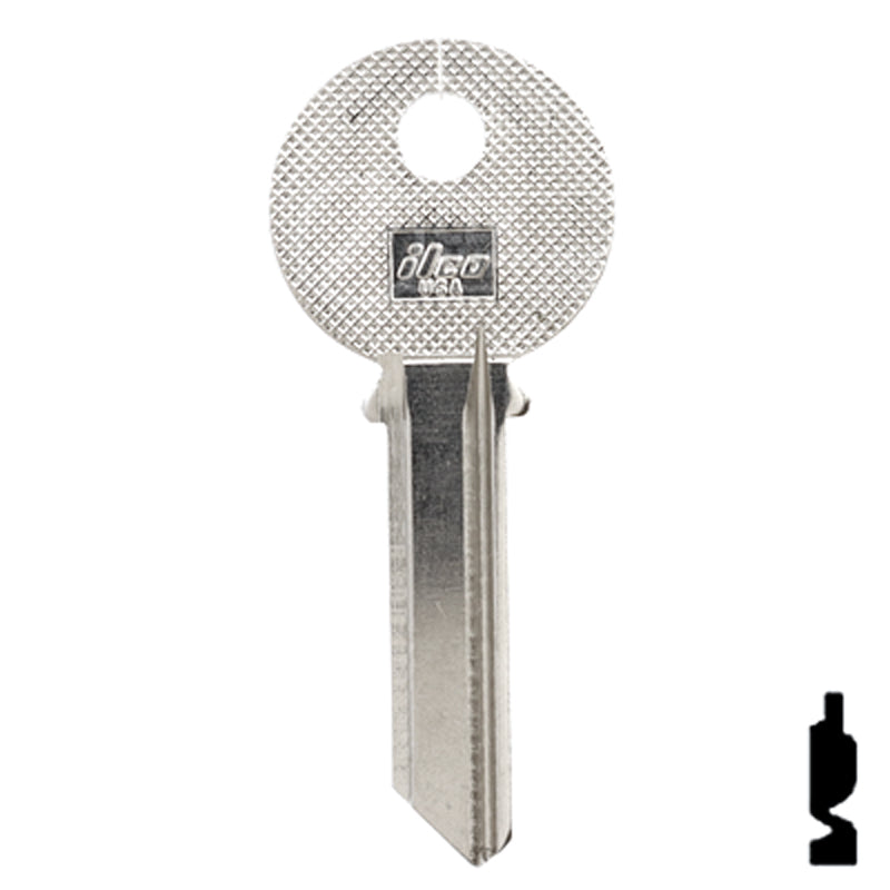 Uncut Key Blank | Yale | 998ZG Office Furniture-Mailbox Key Ilco