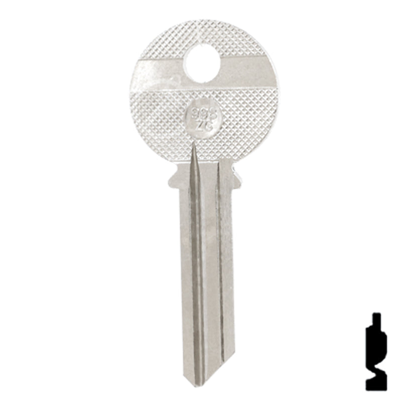 Uncut Key Blank | Yale | 998ZG Office Furniture-Mailbox Key Ilco
