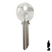 Uncut Key Blank | Yale | 998ZG Office Furniture-Mailbox Key Ilco