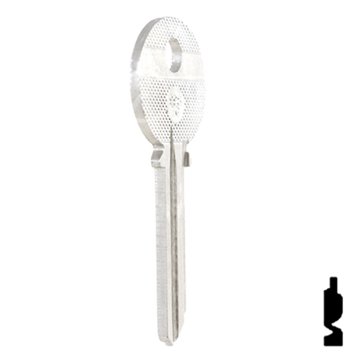 Uncut Key Blank | Yale | 998ZG Office Furniture-Mailbox Key Ilco