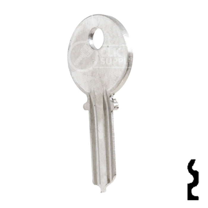 Uncut Key Blank | Yale | 999B Office Furniture-Mailbox Key Ilco