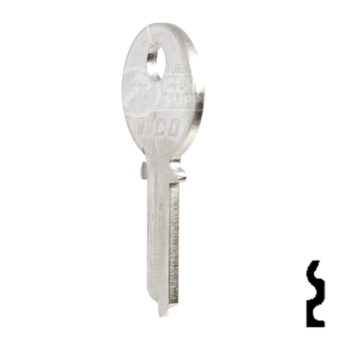 Uncut Key Blank | Yale | 999B Office Furniture-Mailbox Key Ilco