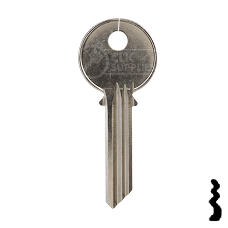 Uncut Key Blank | Yale | 999CA Office Furniture-Mailbox Key Ilco
