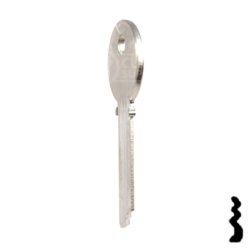 Uncut Key Blank | Yale | 999CA Office Furniture-Mailbox Key Ilco