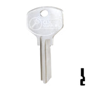 Uncut Key Blank | Yale | 999K1 Office Furniture-Mailbox Key Ilco