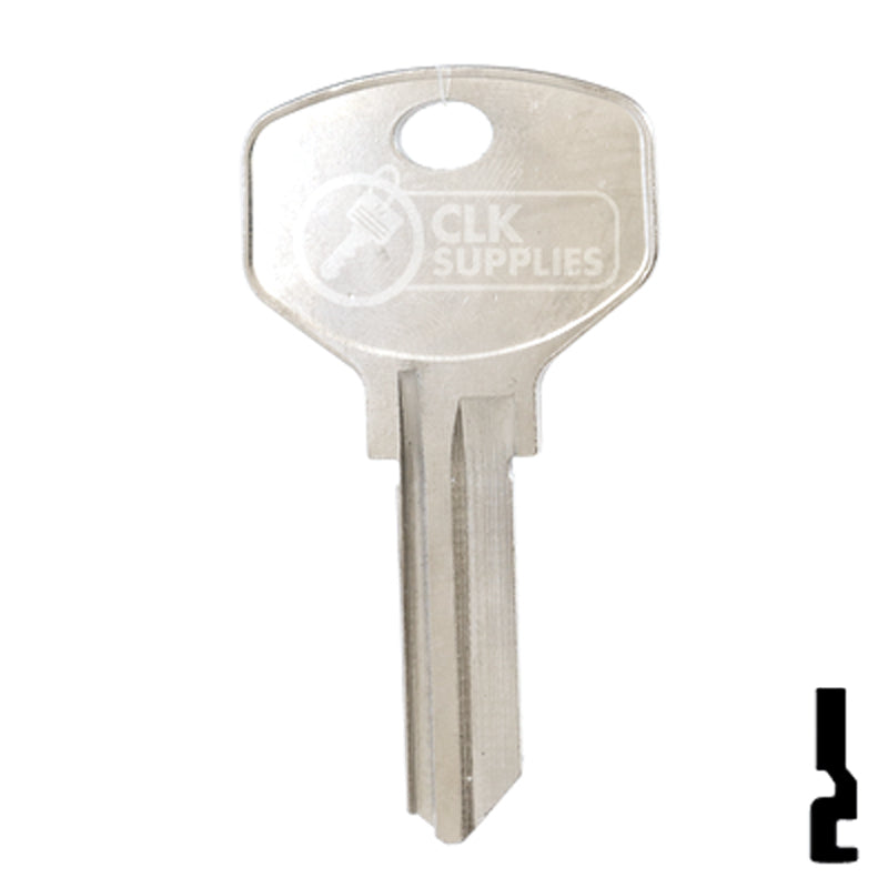 Uncut Key Blank | Yale | 999K1 Office Furniture-Mailbox Key Ilco