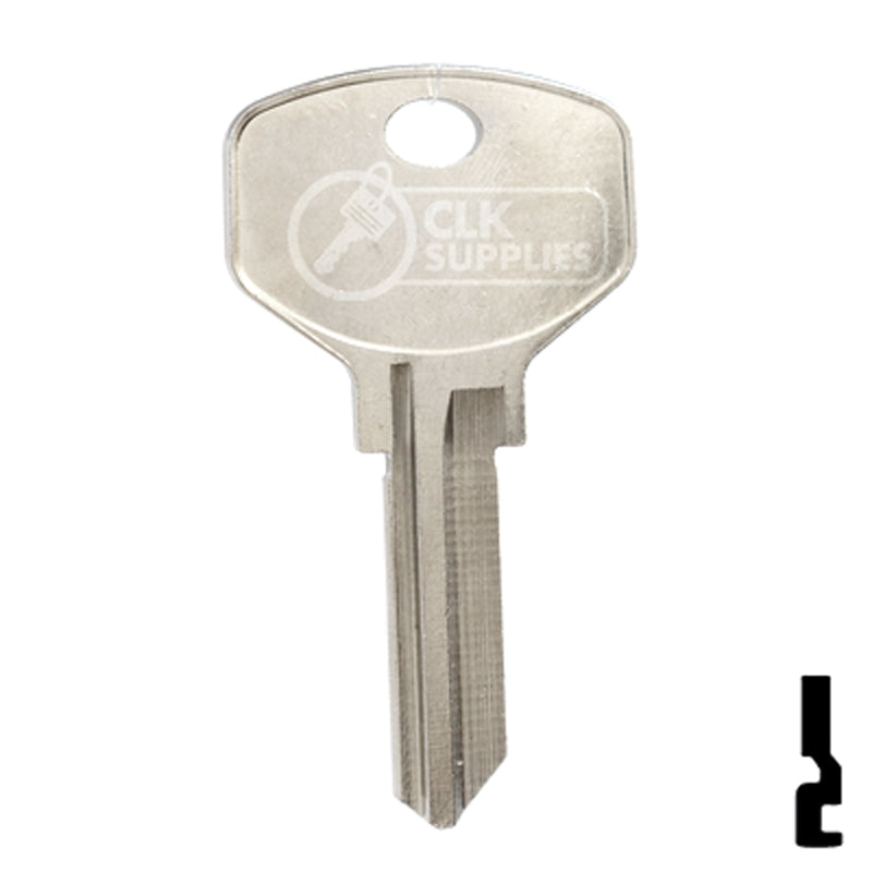 Uncut Key Blank | Yale | 999K1 Office Furniture-Mailbox Key Ilco