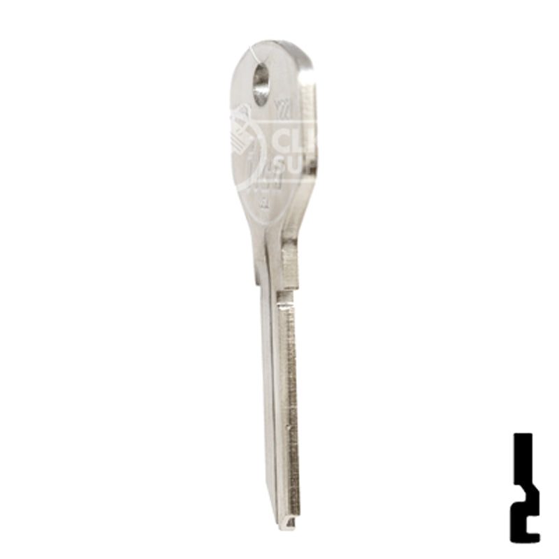 Uncut Key Blank | Yale | 999K1 Office Furniture-Mailbox Key Ilco