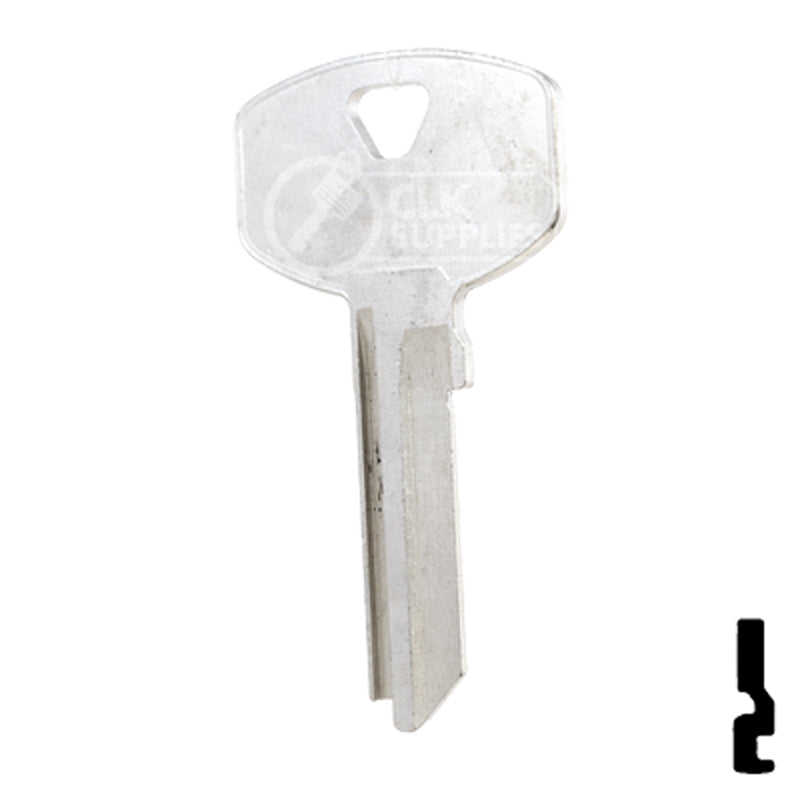 Uncut Key Blank | Yale | 999K2 Office Furniture-Mailbox Key Ilco