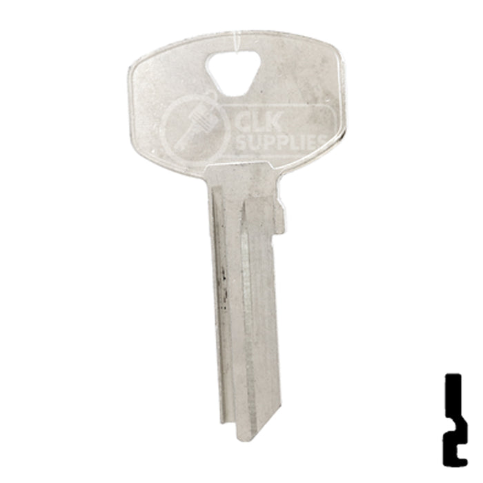 Uncut Key Blank | Yale | 999K2 Office Furniture-Mailbox Key Ilco