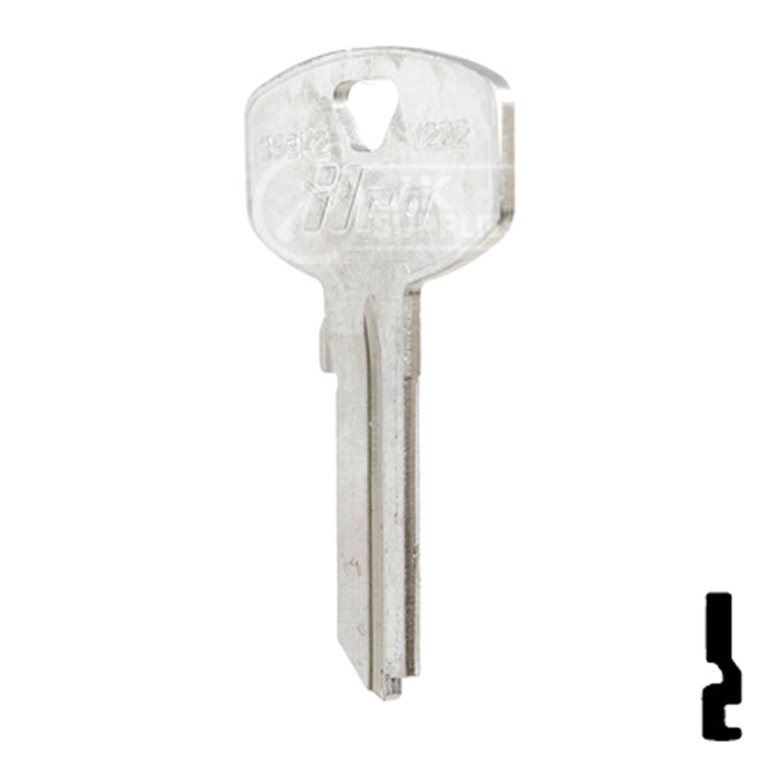 Uncut Key Blank | Yale | 999K2 Office Furniture-Mailbox Key Ilco