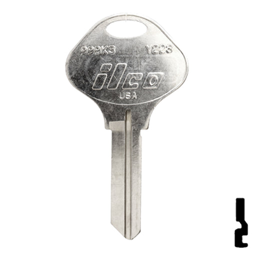 Uncut Key Blank | Yale | 999K3 Office Furniture-Mailbox Key Ilco