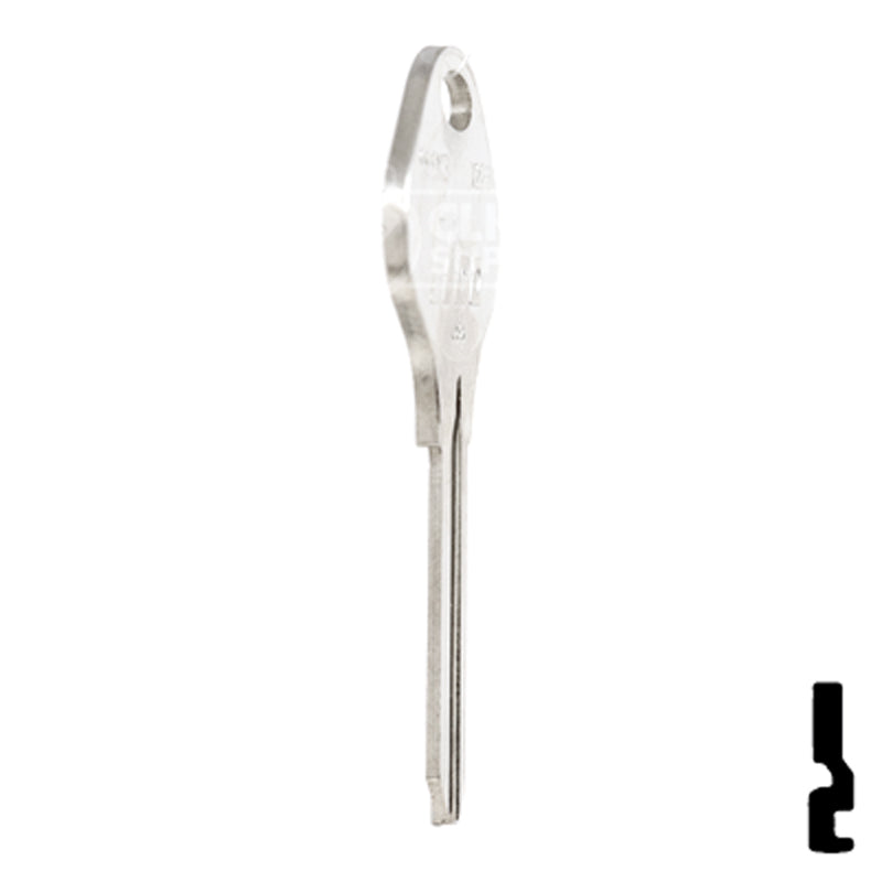 Uncut Key Blank | Yale | 999K3 Office Furniture-Mailbox Key Ilco