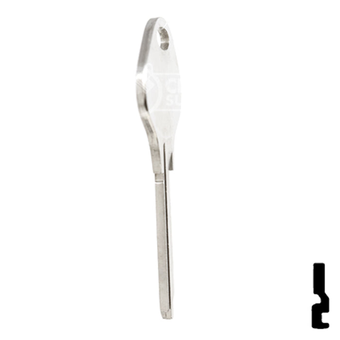 Uncut Key Blank | Yale | 999K3 Office Furniture-Mailbox Key Ilco