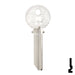 Uncut Key Blank | Yale | A998GST Office Furniture-Mailbox Key Ilco