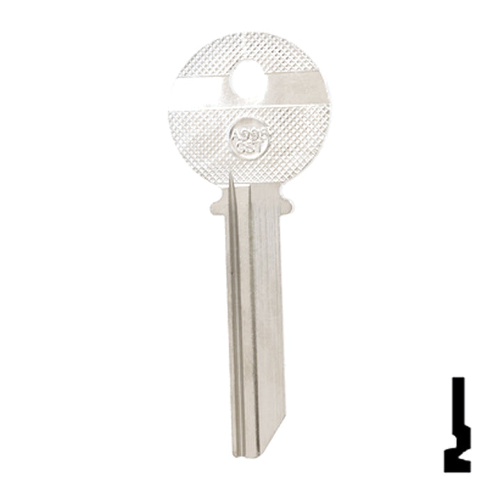 Uncut Key Blank | Yale | A998GST Office Furniture-Mailbox Key Ilco