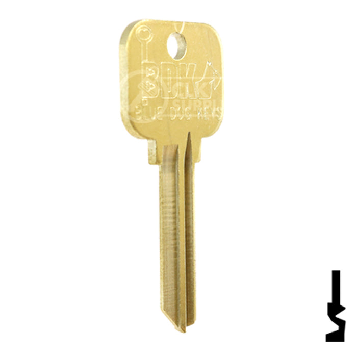 Uncut Key Blank | Yale | BD100 Office Furniture-Mailbox Key Framon Manufacturing Company, Inc