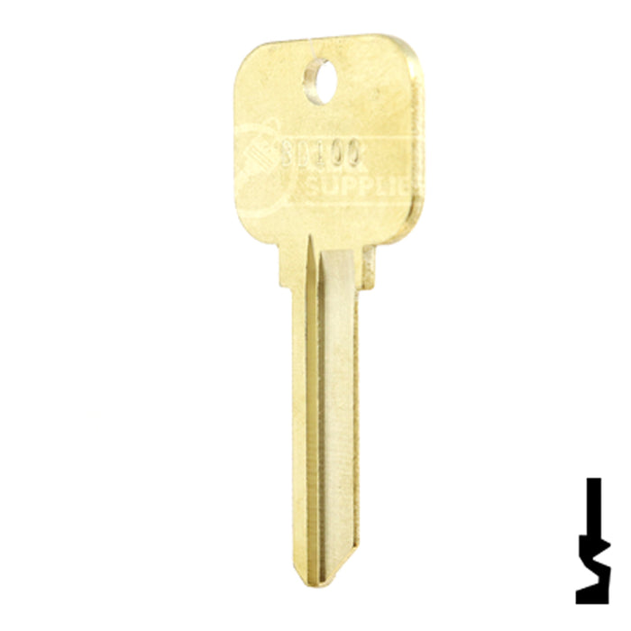 Uncut Key Blank | Yale | BD100 Office Furniture-Mailbox Key Framon Manufacturing Company, Inc