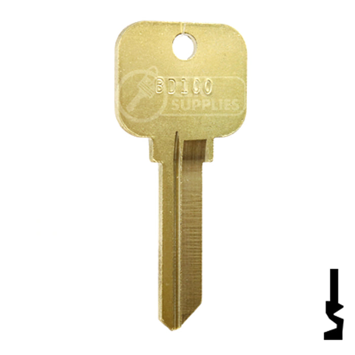 Uncut Key Blank | Yale | BD100 Office Furniture-Mailbox Key Framon Manufacturing Company, Inc