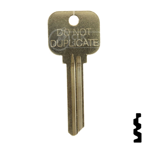 Uncut Key Blank | Yale | BD151