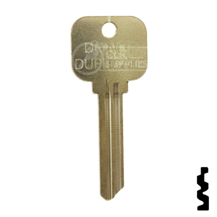 Uncut Key Blank | Yale | BD151 Office Furniture-Mailbox Key Framon Manufacturing Company, Inc