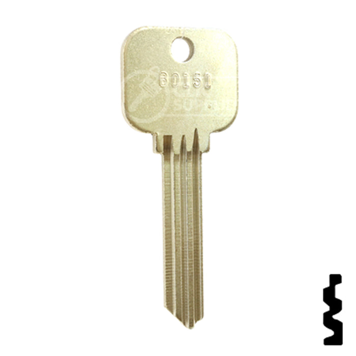 Uncut Key Blank | Yale | BD151 Office Furniture-Mailbox Key Framon Manufacturing Company, Inc