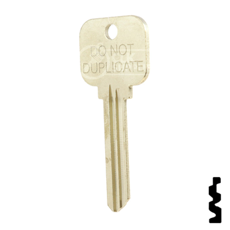 Uncut Key Blank | Yale | BD151 Office Furniture-Mailbox Key Framon Manufacturing Company, Inc