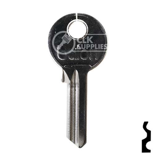 Uncut Key Blank | Yale | BD169 Office Furniture-Mailbox Key Framon Manufacturing Company, Inc