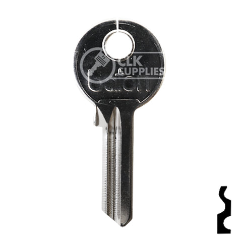 Uncut Key Blank | Yale | BD169